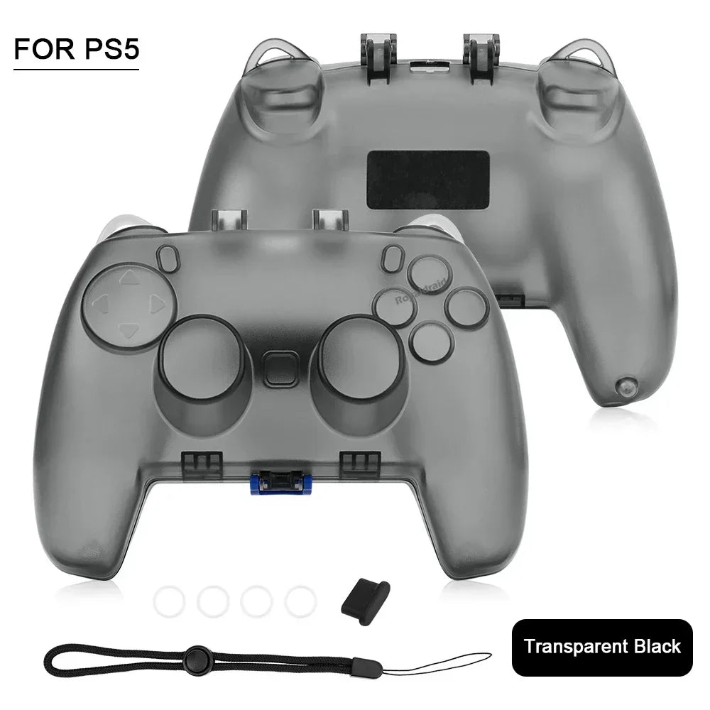 Transparent Handle Protective Storage Case for XBOX Series S/X Controller Dust-proof Cover Shell for PS5/Switch Pro Gamepad
