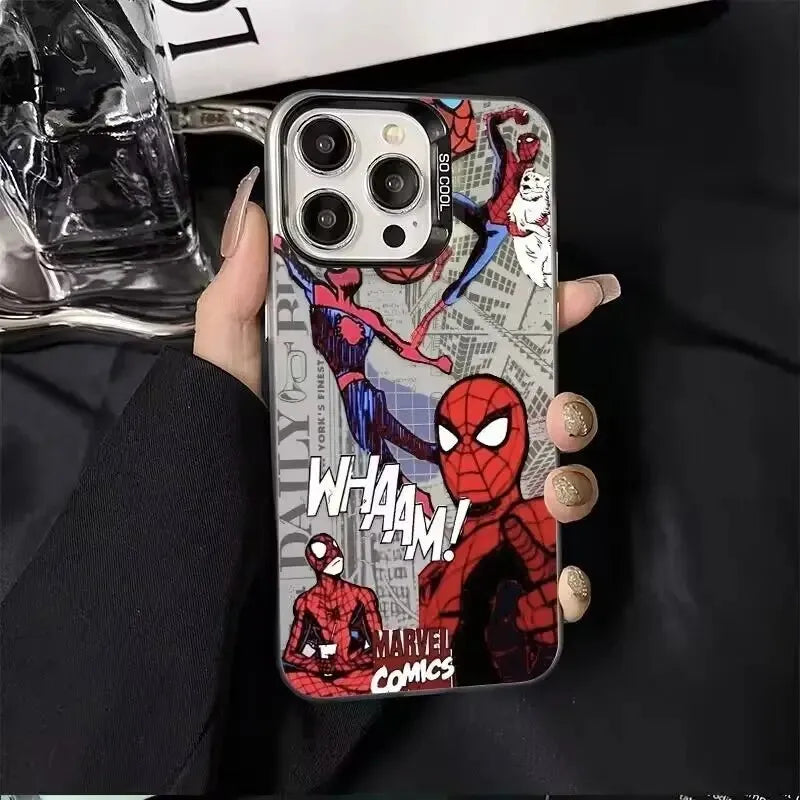 Spider-Mans Eyes Phone Case for Samsung Galaxy S26 S25 S24 S23 S22 S21 S20 Note20 FE Ultra Edge Plus 4G 5G Anti Fall Matte Cover