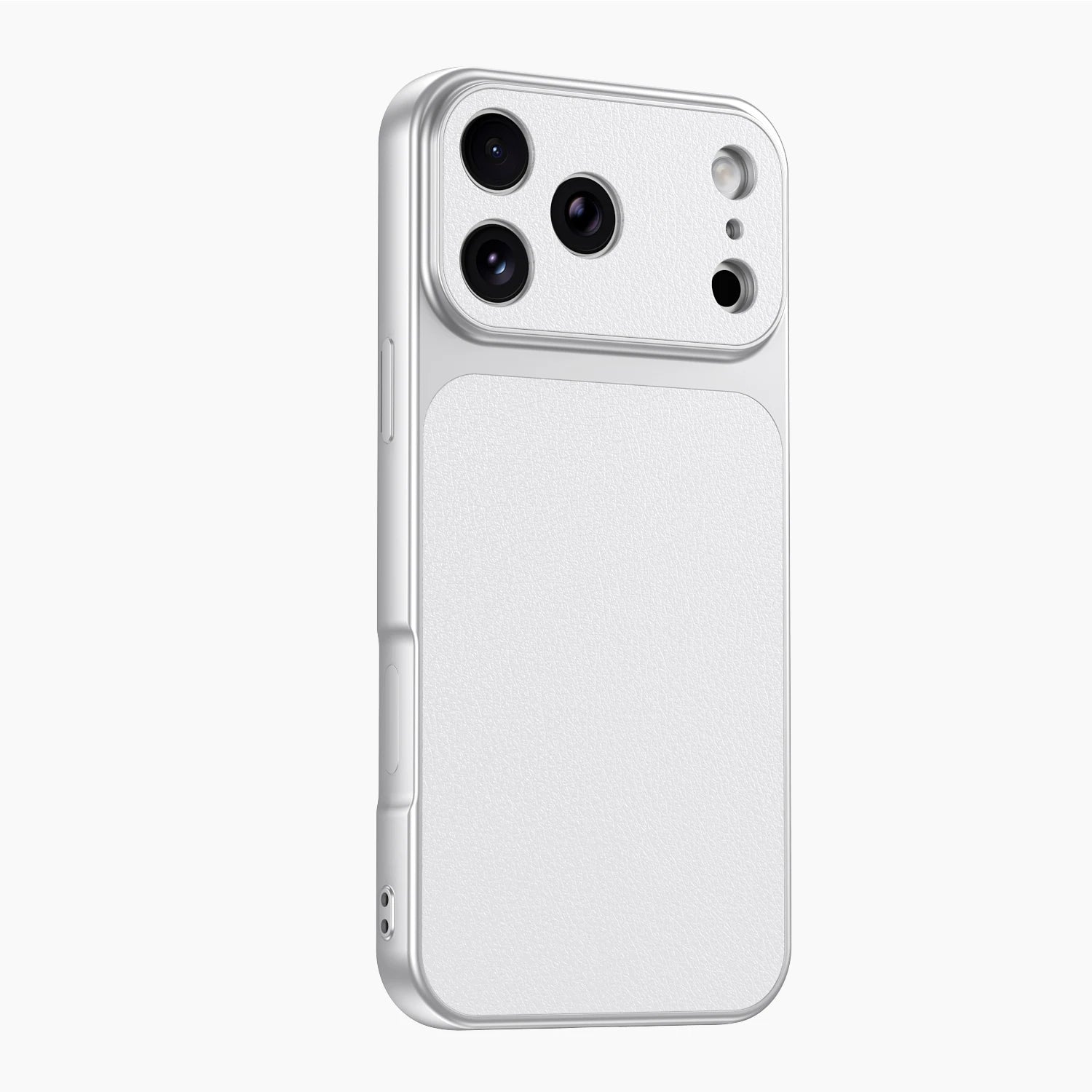 Luxury Lychee Patterned Leather Phone Case For iPhone 17 Air 16 15 14 Plus 13 12 11 Pro Max 16e Armor Shockproof Bumber Cover