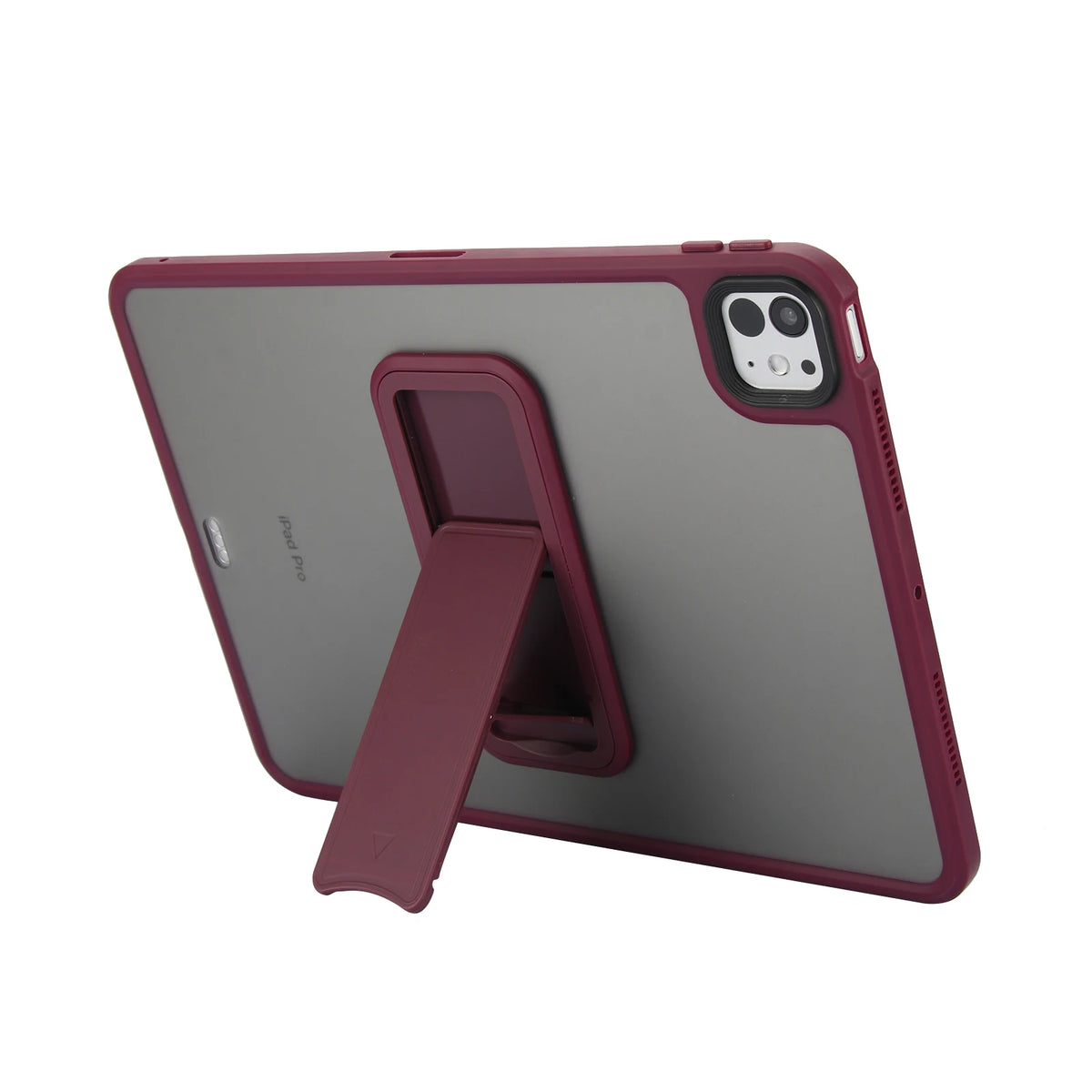 Matte Stand Case For iPad Pro Air 4 5 6 7 8 9th 10th Generation Cases 2024 Translucent 10.2 10.9 11 12.9 13 Mini Kickstand Cover