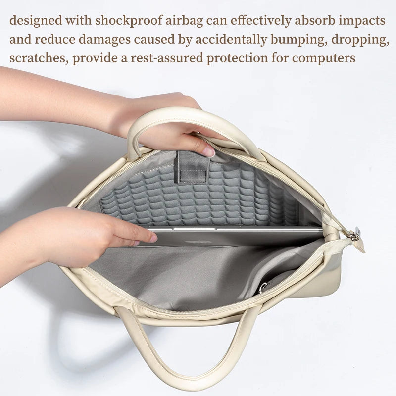 Laptop Bag 14 15.6 Inch Business Carring Briefcase Handbag for Macbook Air 13 Pro 16 M6 Huawei Xiaomi Surface Dell HP ASUS Acer
