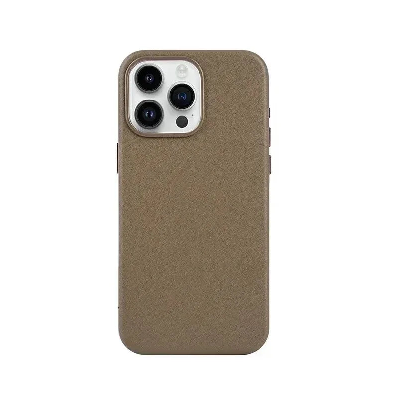 For Apple Magsafe Leather Case for IPhone 16 15 14 13 Pro Max Case Official Original Wireless Charging Magnetic Cover 17 Pro Max