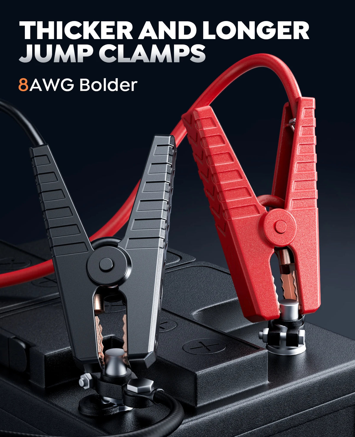 BUTURE 6000A Car Jump Starter Power Bank 18W Portable  Battery 26800 mAh Car Battery Emergency Boosters BETA30