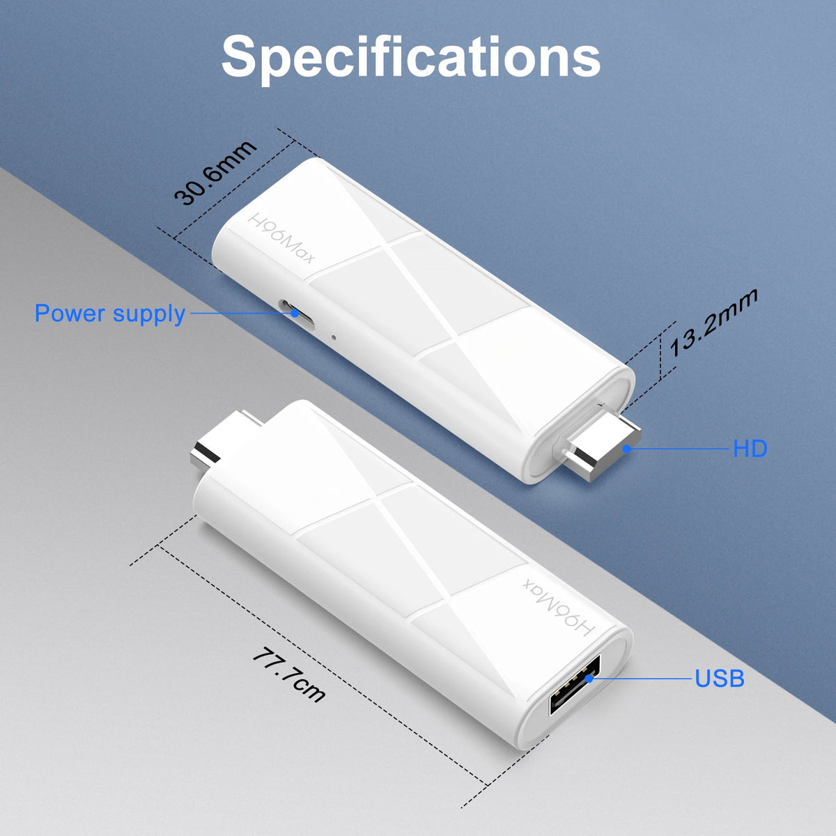 2026 H96 MAX RK3518 Android14 Smart Mini TV Stick Wifi6 BT5.4 4K HD 3D Quad-Core Google Voice Assistant Home TV Box Media Player