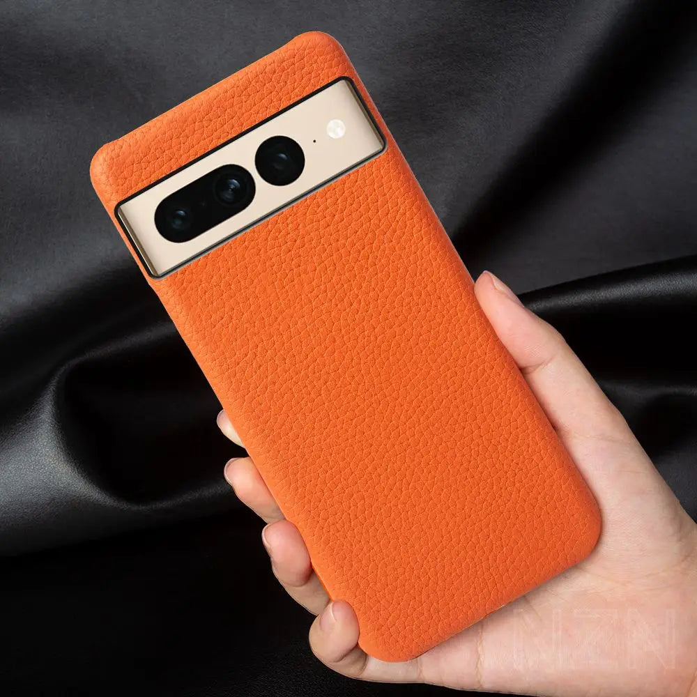 Fundas Pixel 10 Pro Case Business Genuine Leather Cases For Google Pixel 6A 7Pro 5A Mobile Phone Cover Capa Back Coque Carcasa