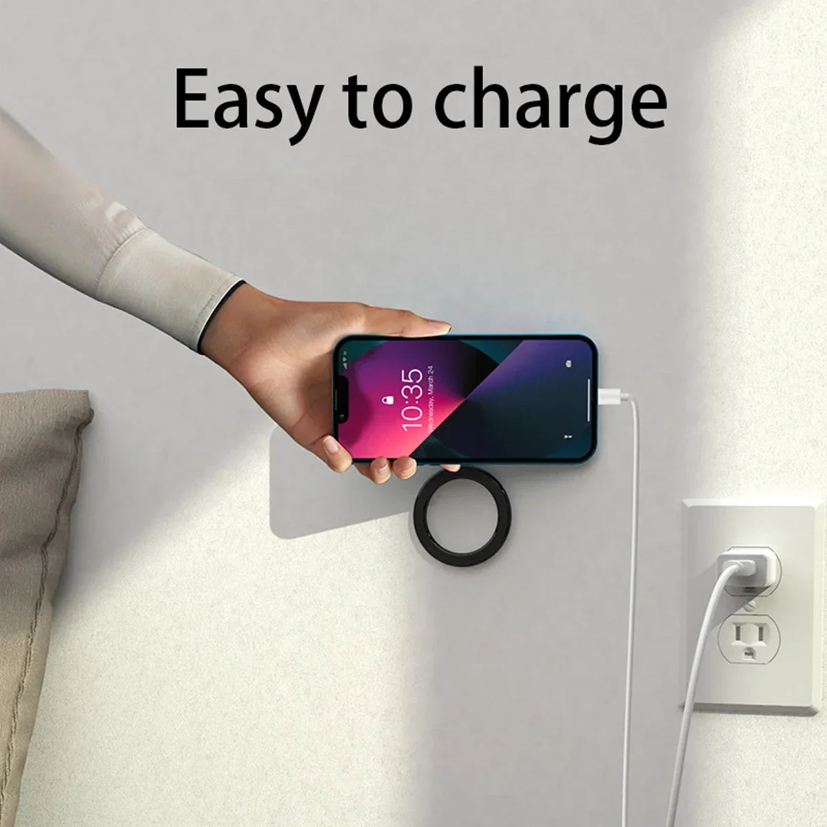 Universal Strong Magnet Phone Stand Holder for Magsafe iPhone 12/13/14/15/16/17 iPad Car Wall Use Ring Holder Tablet Stand