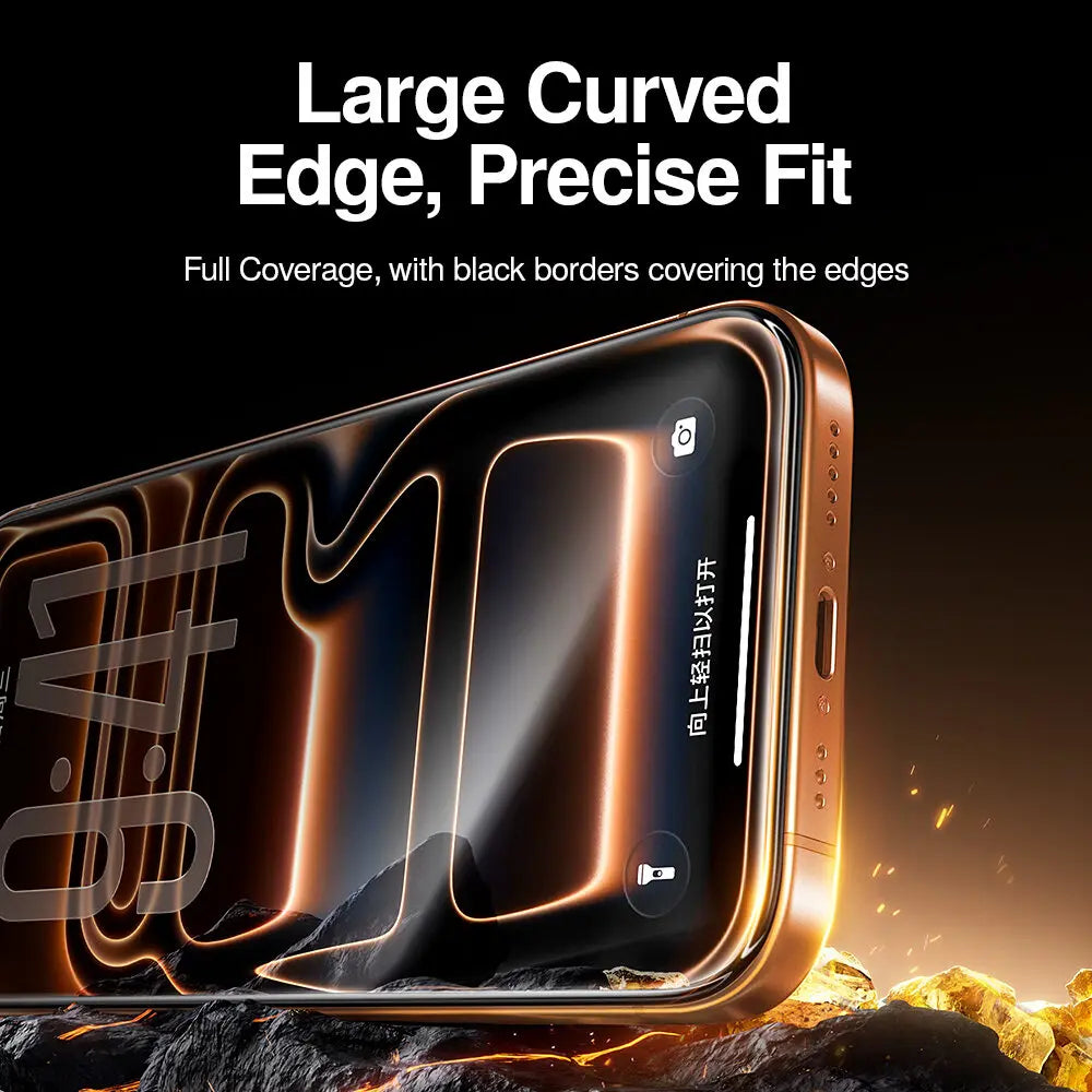 SmartDevil AR Anti-Reflection Tempered Glass Film for iPhone 17 Pro Max 16 Pro 15 14 Clear Corning Screen Protector Anti-scratch