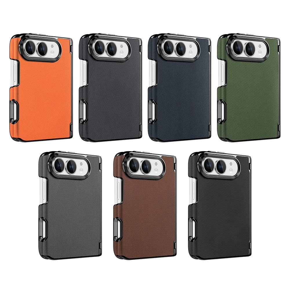 For iPhone Ultra 18 Fold Case Luxury Leather Matte Magnetic Wireless Charging Shockproof Protection Hard Back Cover Accessories