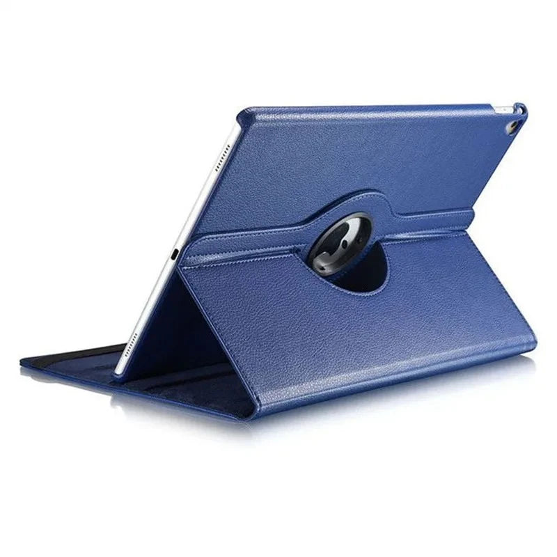 Case For Apple iPad Pro 12.9 2015/2017 360 Rotating Smart Cover iPad Air 13 2024 2025 12.9"2018-22 PU Leather Funda Tablet Shell