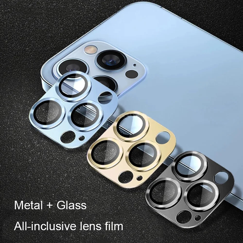 Metal Camera Lens Glass Protector For iPhone 18 Pro Max 17 16 Plus 15 14 13 Mini 12 11 iPhone Duo Air Camera Protector Film