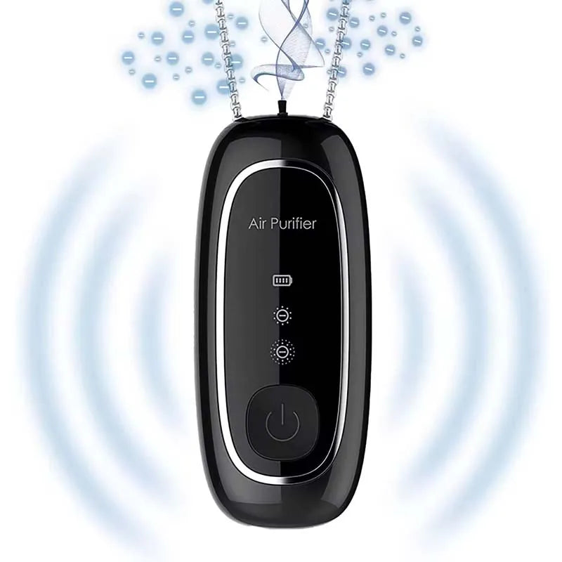 Manufacturer Wholesale Negative Mini Wearable Necklace Air Purifier Kids Necklace Portable Air Purifier
