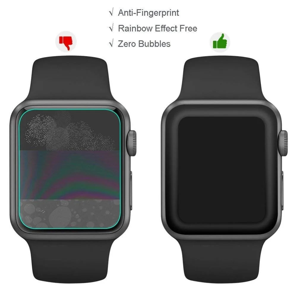 Screen Protector for Apple Watch series 9 SE 8 7 6 5 40MM 41MM 42MM 44MM 45MM 38MM Soft Film no glass IWatch Series 4 3 2 1
