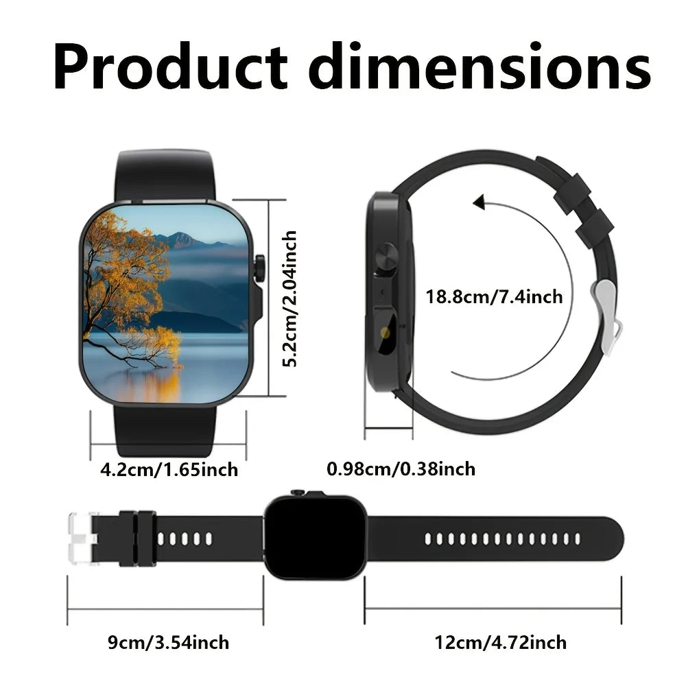 Smart Watch, Premium, with Multiple Sports Modes/Call Notifications/Message Alerts/Music Control and More