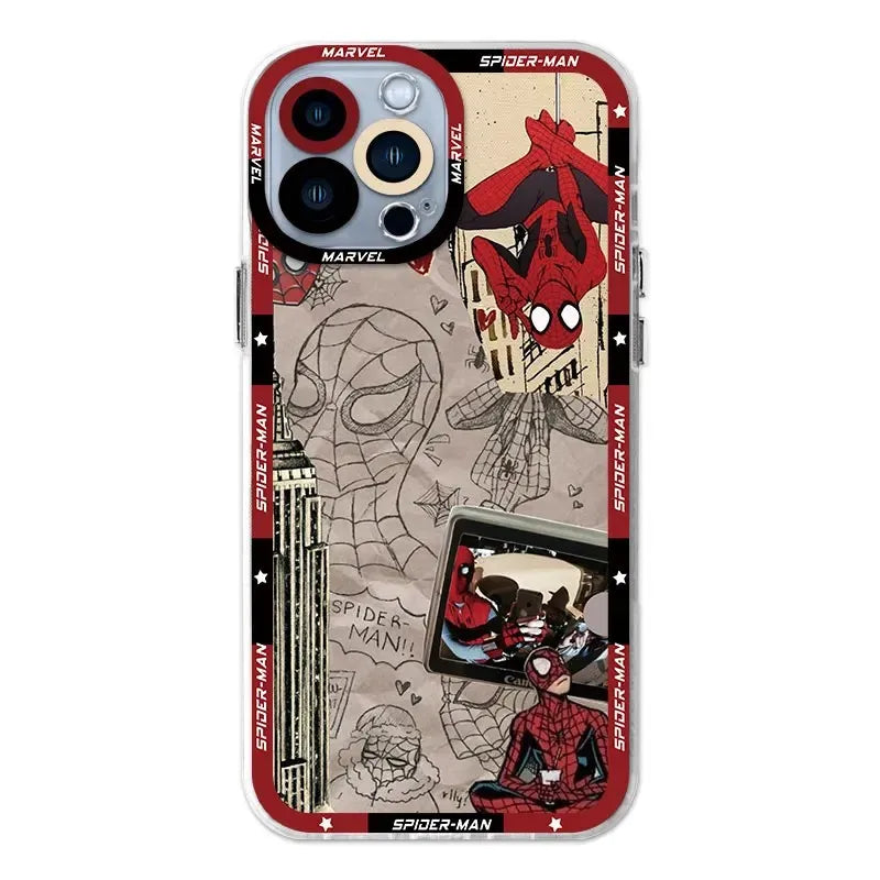 cool cartoon S-Spiders ManS Phone Case For Samsung A07 A36 A26 A56 A16 A06 A55 A35 A25 A15 A05 A54 A34 A24 A14 A13 A53 A33 Cover