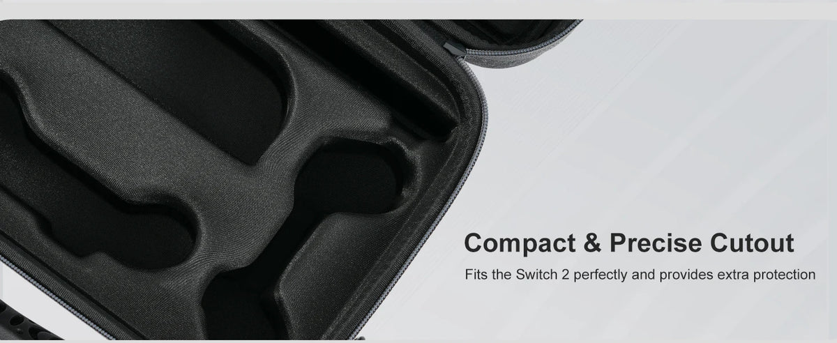 STARTRC GAMES Hard Shell Portable Travel Carry Bag for Switch 2, Pro Controller, 18 Game Cards and Other Accessories