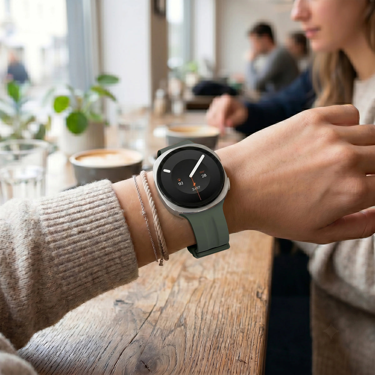 Official 1:1 Silicone Strap for Samsung Galaxy Watch 9/8 40mm 44mm Sports Wristband for Galaxy Watch 8 Classic 46mm Accessories