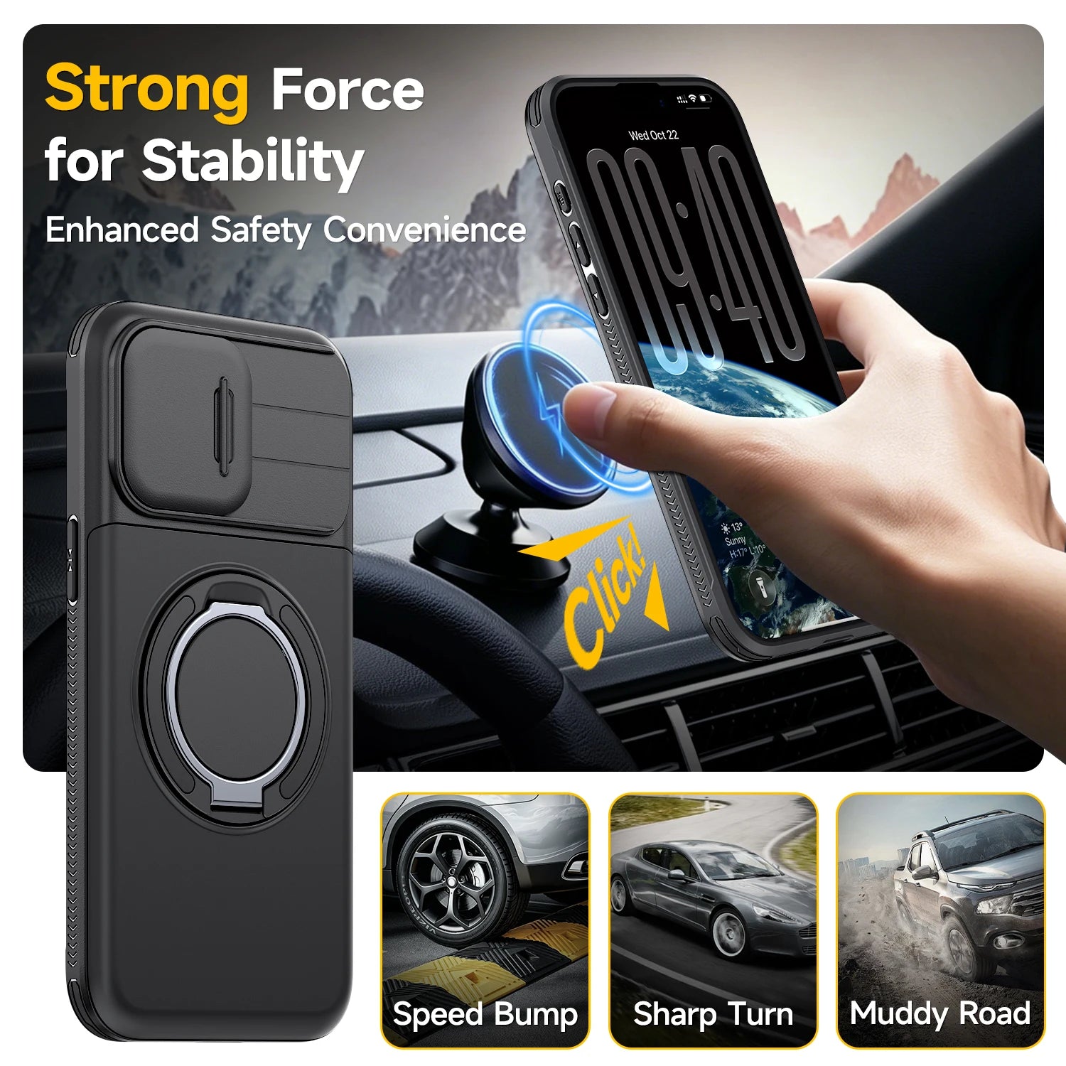 Shockproof Anti-Shock Case for Iphone 16 Pro Max Iphone16 Best Protection Armor Protection Covers