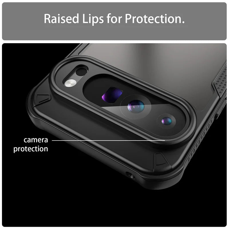 Hybrid Rugged Protective Cover For Google Pixel 10 9 Pro XL 8 Pro 9A 8A Case Shockproof Coque Fundas Capa