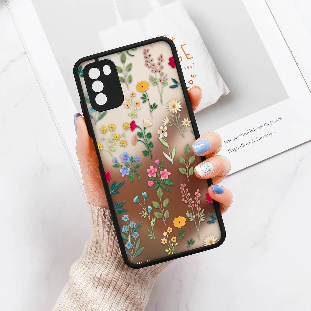 A52 Case For Samsung Galaxy A53 5G Funda A54 A34 A32 A33 A71 A51 S20 FE A50 A13 A22 A21S S21 S23 Ultra S22 Matte Covers Coques