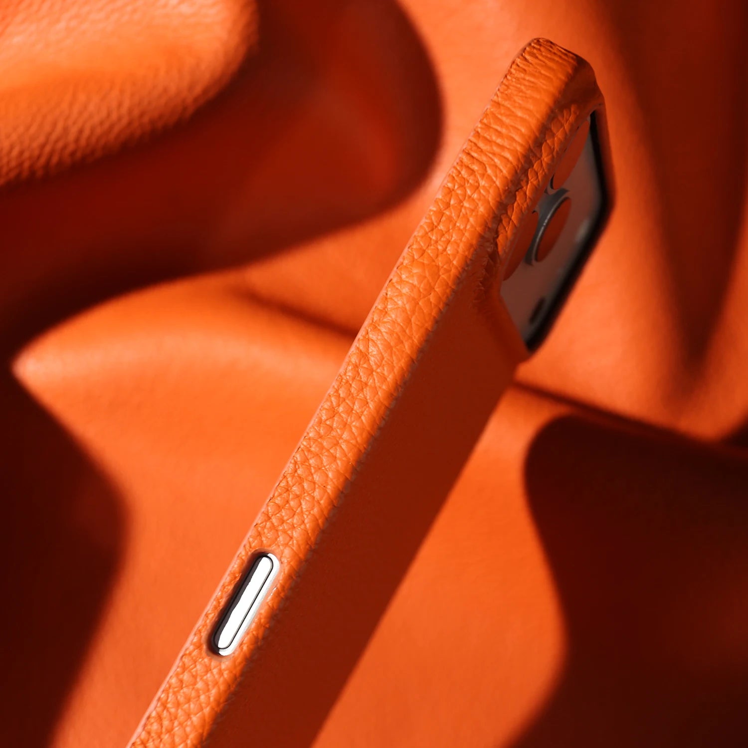 For Magsafe Magnetic Lychee Genuine Leather Case For iphone 17 Pro Max Air 13 14 15 16 Pro Max 16e 17e Phone Back Cover Cases