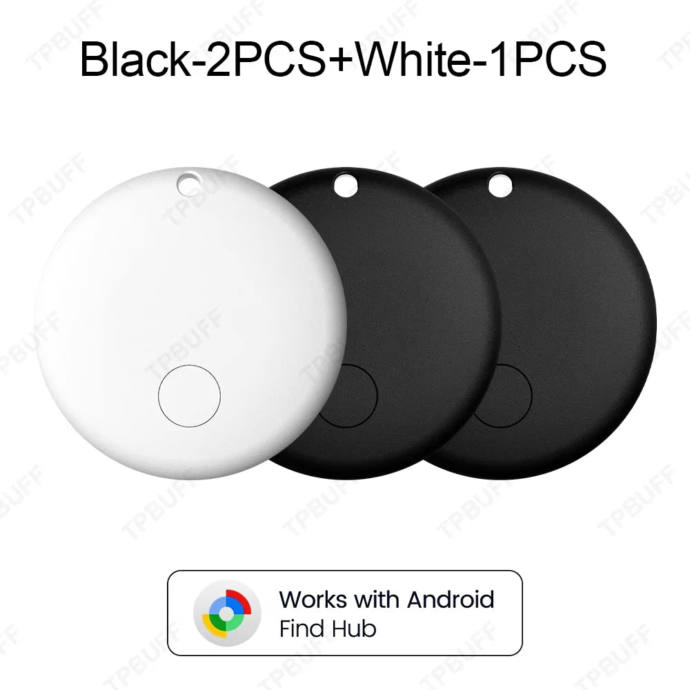 Android Anti-lose Tracker for Google Find My Positioning Far Away Finder Voice Locate Suitcase Keys Bag Toys Smart Airtag