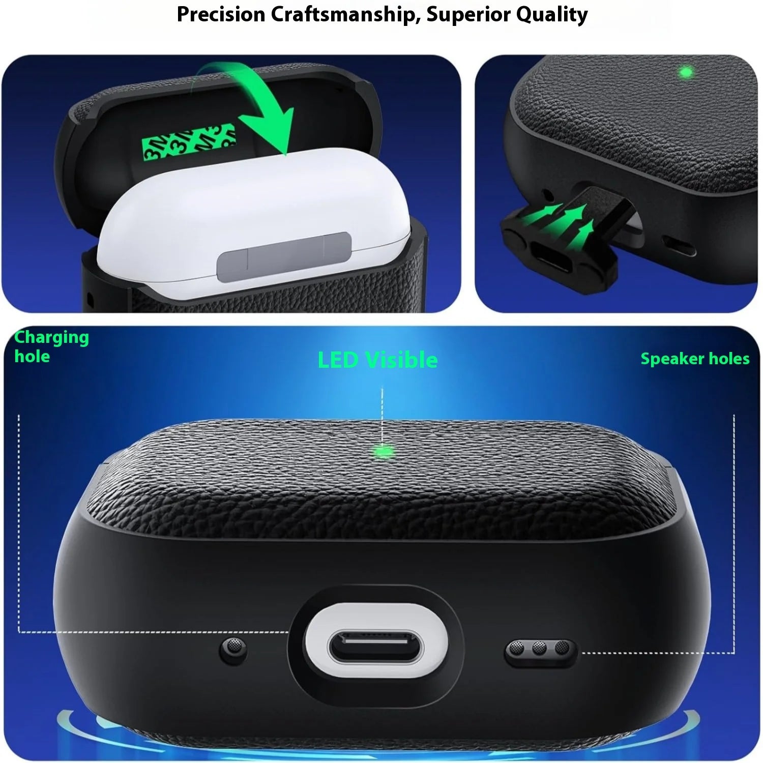 Luxury Soft TPU Earphone Case for Airpods Pro 3 2 2nd 2025 Generation Air Pods 4 1 3rd Pro3 Pro2 Gen Headphone Cover with Strap