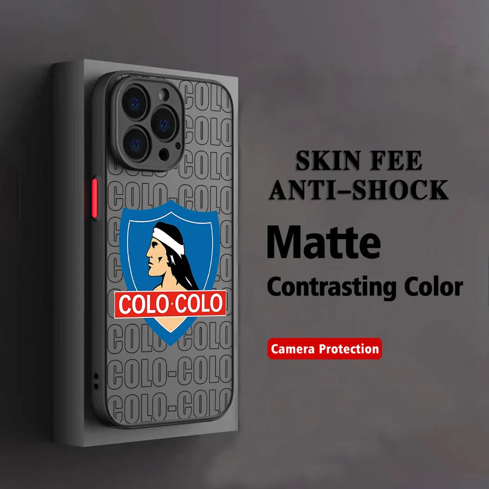 Phone Case For New Club Social Y Deportivo Colo iPhone 17e 17 16e 16 15 14 13 12 11 Mini Pro Air  Max XSMax  Plus Matte Clear