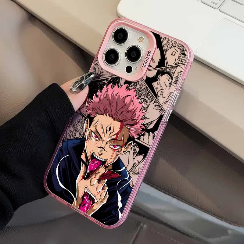 Jujutsu Kaisen Cute Cover For Apple iPhone 17 Air 16E 16 15 14 13 12 mini Pro Max Plus Colorful Phone Case