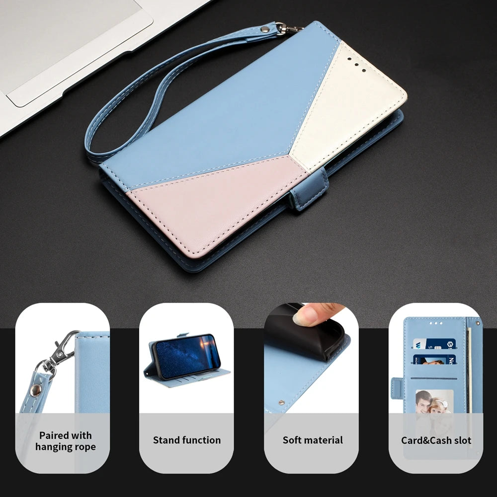 New Magnetic Flip Leather Wallet Card Case For Moto G Stylus Power Play GStylus GPower GPlay 2026 2021 2022 2023 2024 2025 4G 5G