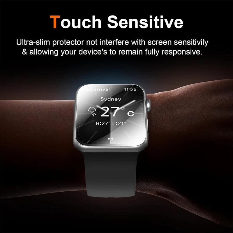 5PCS Hydrogel Film for Apple Watch 5 6 SE 40MM 44MM 38MM Screen Protector Apple Watch Ultra 49MM 7 8 9 41MM 45MM 10 11 42MM 46MM
