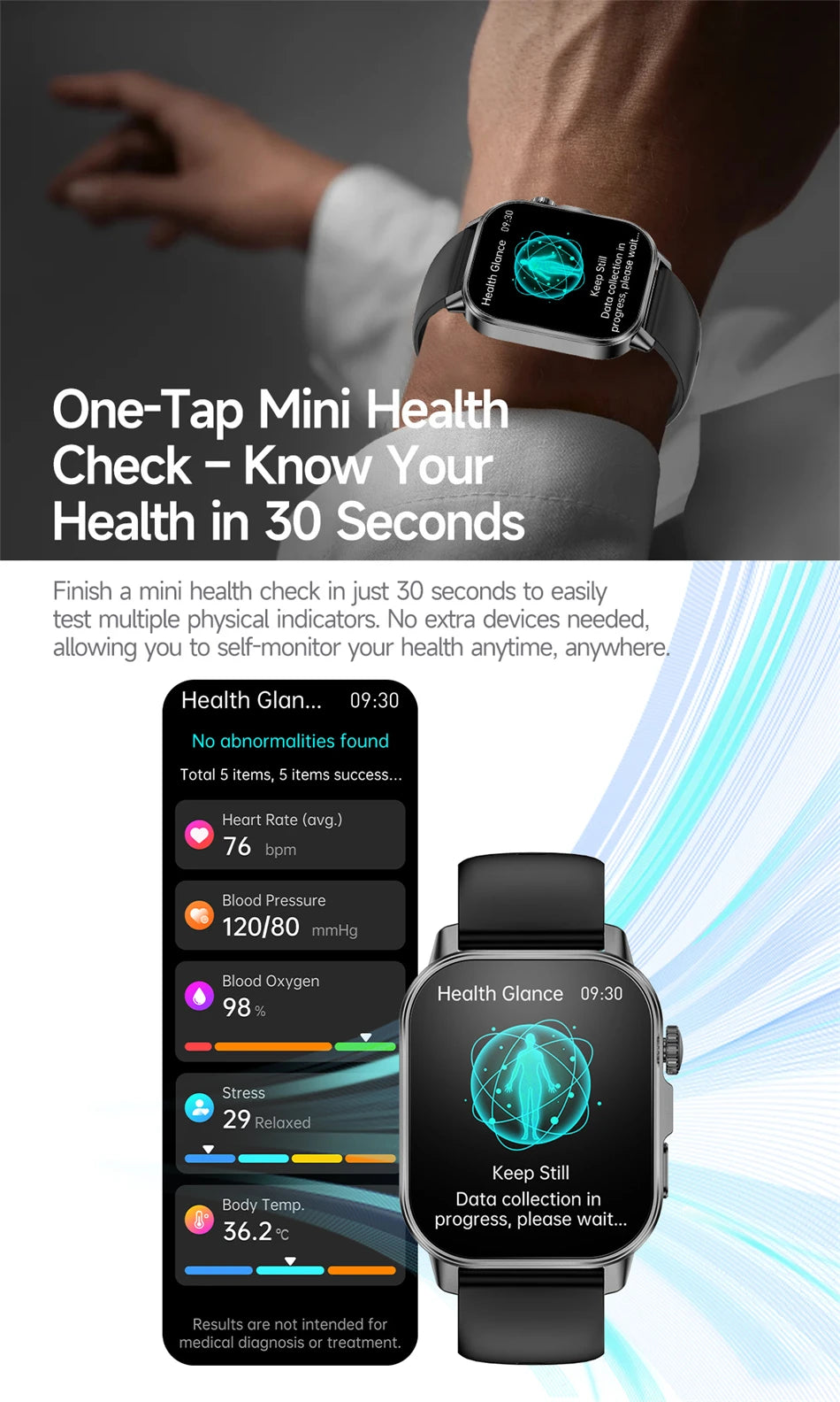 2026 New Model Uric Acid & Lipid Health Analysis Smart Watch Men ECG+PPG Bluetooth Call 2.01-inch Flashlight Smartwatch Women