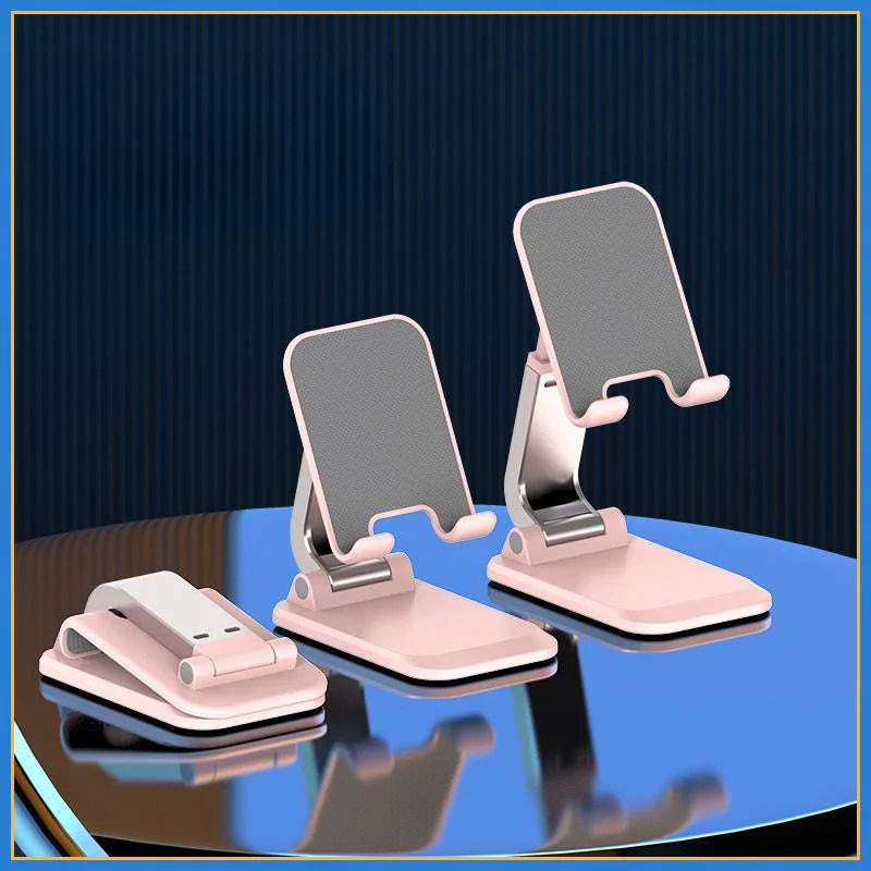 Foldable ABS Desktop Mobile Phone Stand For iPad iPhone Smartphone Support Tablet Desk Cell Phone Portable Holder Bracket