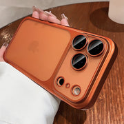Luxury Soft Matte Phone Case For iPhone 17 16 15 14 13 12 11 Pro Max Air Plus Electroplated Silicone Bumper Back Cases Cover