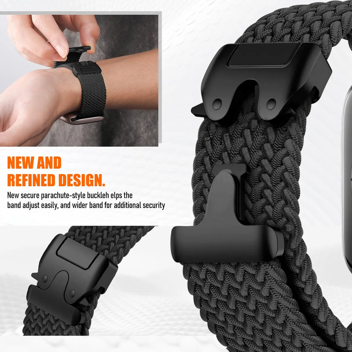 Parachute Strap For Apple Watch Band 44mm 46mm 42mm 45mm 41mm 40mm Braided Bracelet Correa iWatch Series 10 9 8 SE Ultra 2 49mm