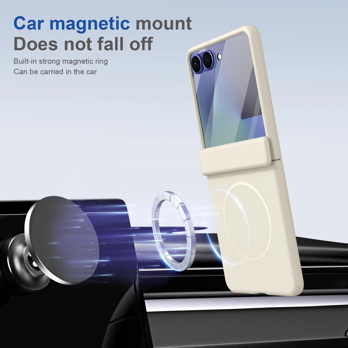 Hinge Protective Magnetic for Samsung Z Flip 8 7 FE 6 5 4 3 with Tempered Protective Film Phone Case for Samsung Galaxy Z Flip 8
