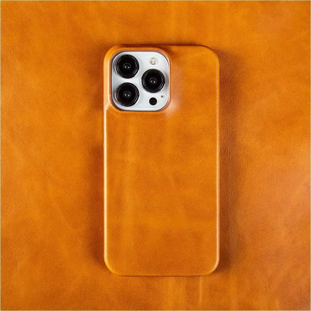 For Case iphone 16 Pro Max Cases Oil Wax Luxury Genuine Leather Cover For Iphone 17 16 15 14 13 XS Max X 8 Plus Phone Shell Capa