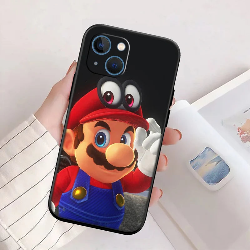 M-Marios New High-End Shell Phone Case for iPhone SE X XS XR 16E 17 11 Pro Max 8 7 6 6s Plus Air
