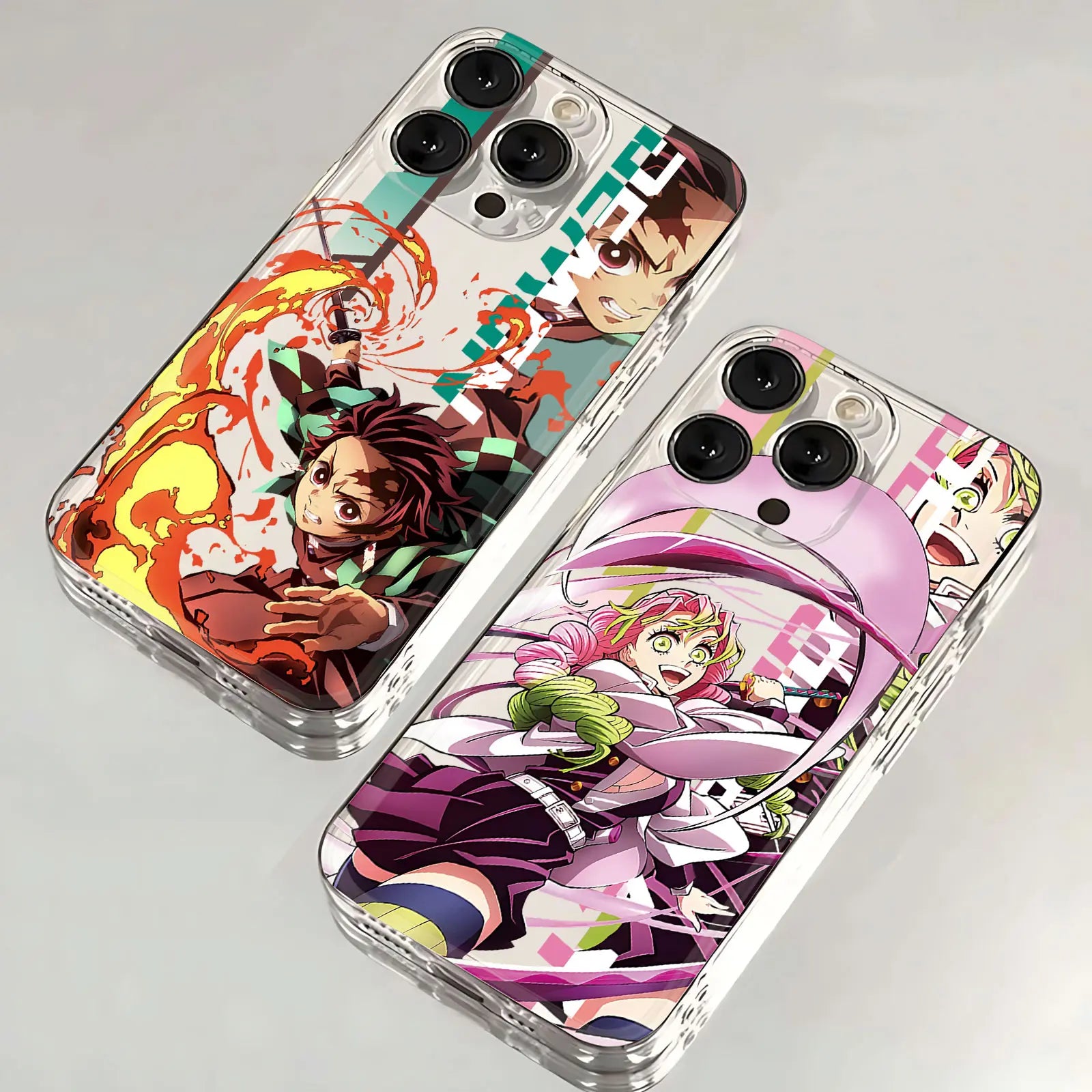 Phone Case For Samsung S26 S25 S24 S23 S22 S21 S20 FE Note20 Plus Ultra Lite Edge 5G Anime Demon Slayer Clear Soft TPU Cover