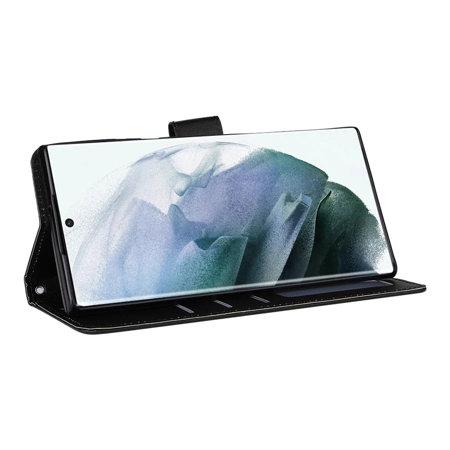 Wallet Magnetic Flip Card Stand Leather Case For Samsung Galaxy S23 Ultra S22 Plus S21 FE S20 A12 A13 A14 A34 A51 A52 A53 A54