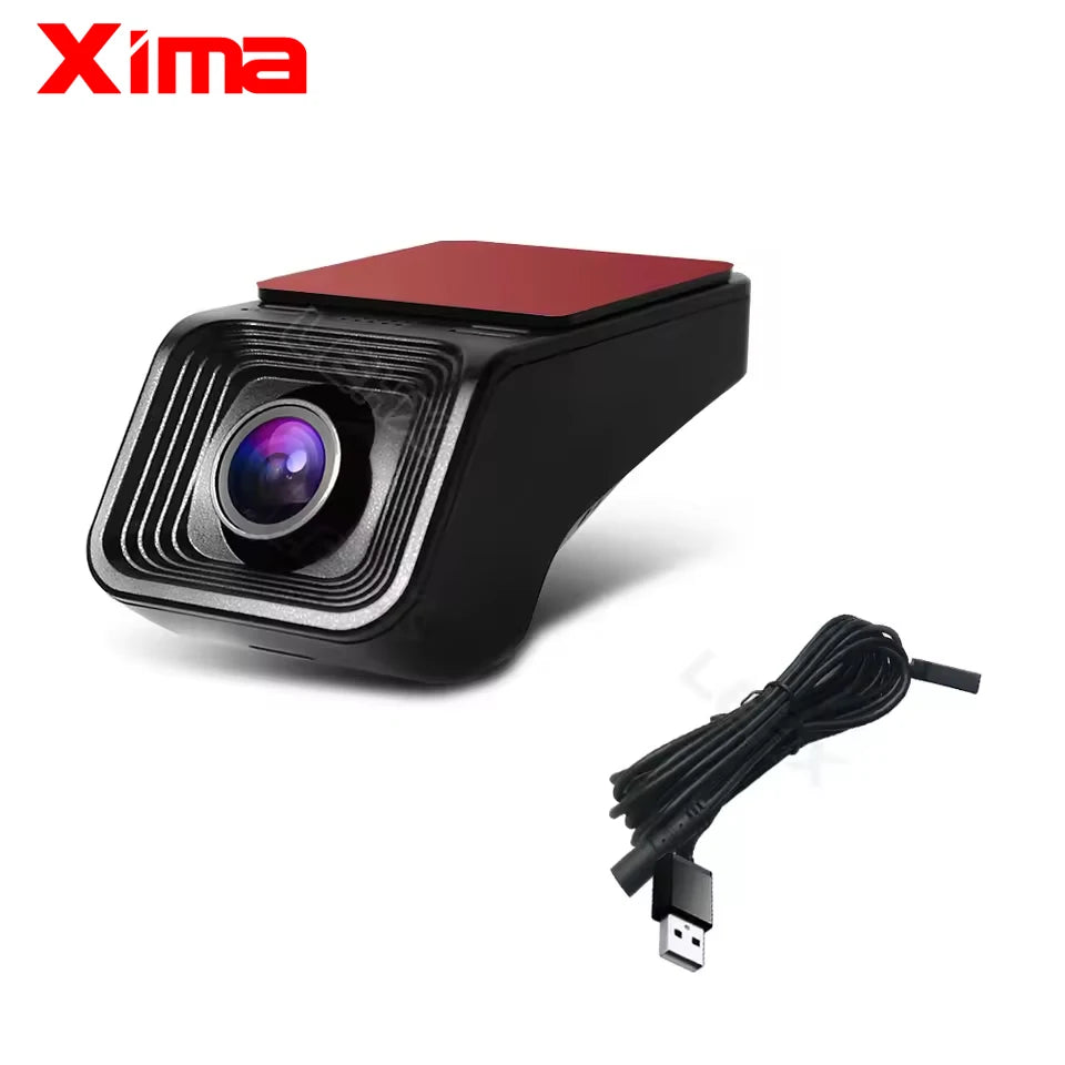 XIMA 8X DVR Car Dashcam Full HD 1080P ADAS Car DVR Video Recorder Dash Cam Night Version parking For Car Radio Android Player
