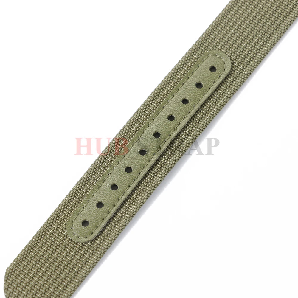 20mm Canvas Nylon Watch Strap For Omega for Swatch For Seiko Men Women Sport Washable Folding Buckle Watchband Watch Accessories