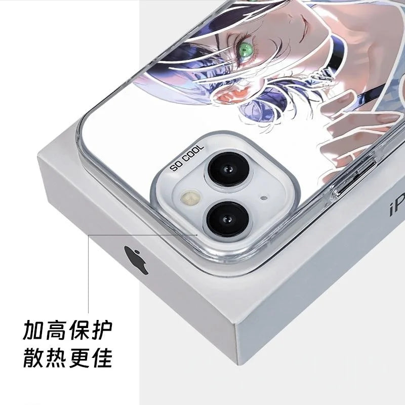 Anime Chainsaw Man Reze Phone Case For iPhone 17 16e 16 15 14 13 12 11 mini Pro Max X XR 8 7 Air Plus Anti Fall Matte Back Cover