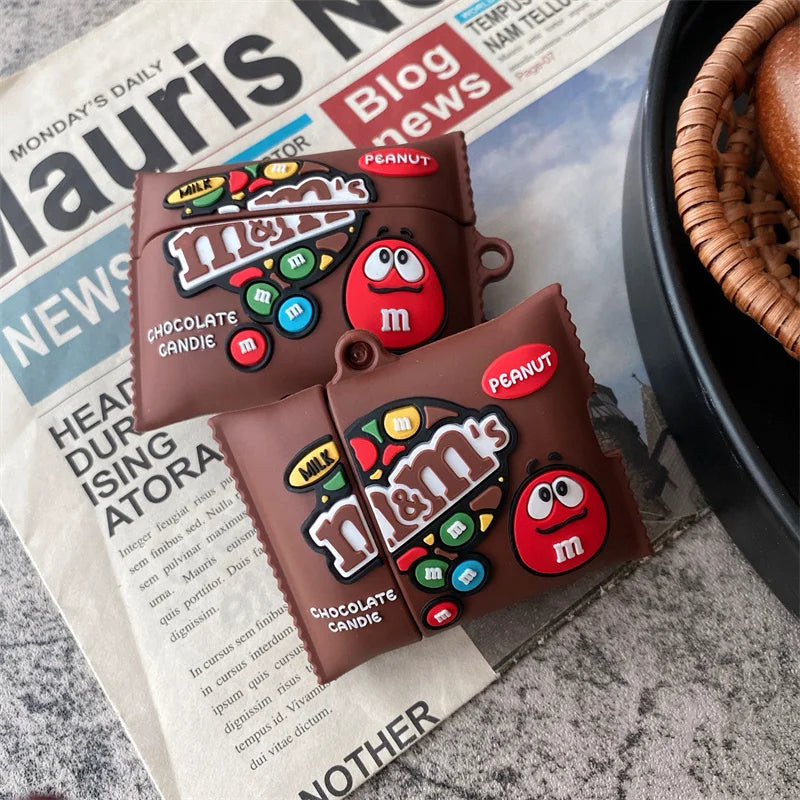 for AirPods Pro 3 Case Cartoon Ice Cream Snacks Earphone Cover for AirPods 4 Case Wireless Earbuds Cover for AirPods Pro 2 Case