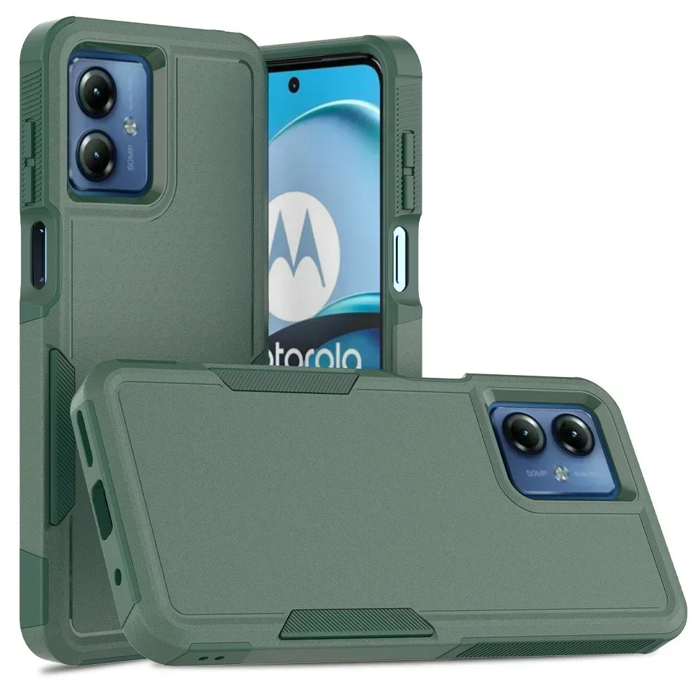 Rugged Armor Shockproof Phone Case For Motorola Moto G Stylus 5G 2025 Power 5G 2025 Play 2024 2023 PC+TPU Protection Back Cover