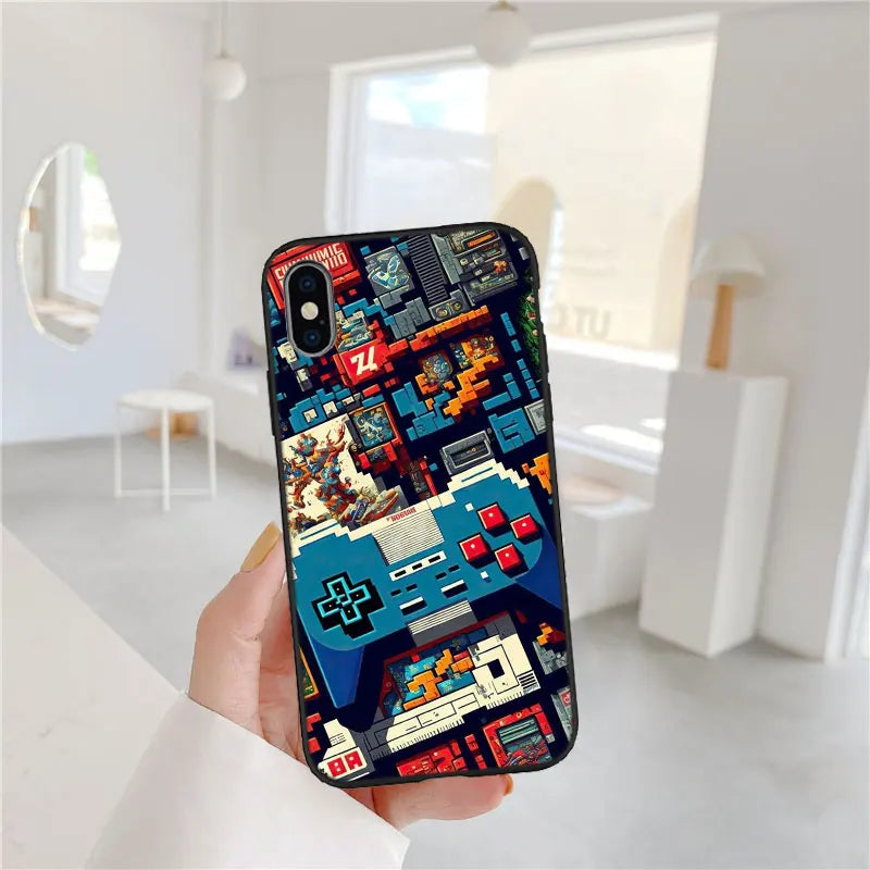 IX16 Game Over New Luxury Phone Case for iPhone SE X XS XR 16E 11 Pro Max 8 7 6 6s Plus