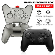 For Switch 2 Scratch & Shock Protection Transparent Protective Case For Switch 2 Pro Controller Hard Protector Cover Accessories