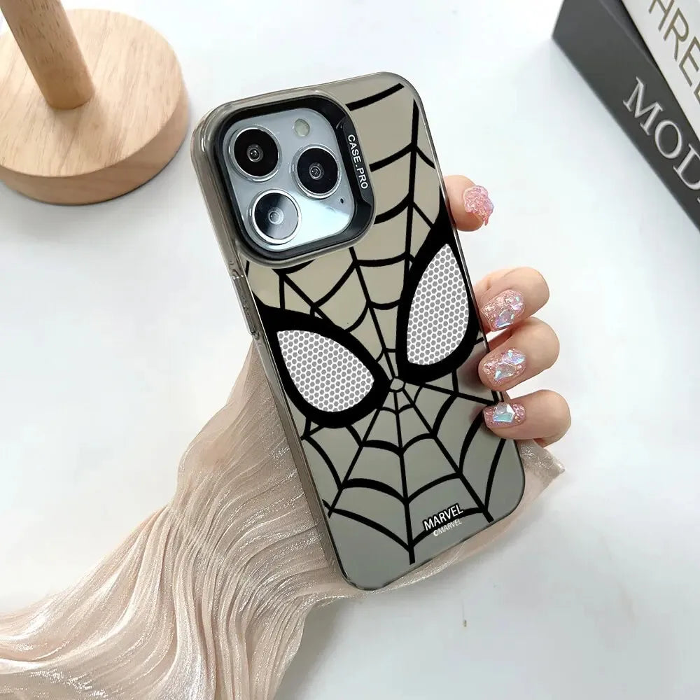 Spider-Mans Eyes Phone Case for Samsung Galaxy S26 S25 S24 S23 S22 S21 S20 Note20 FE Ultra Edge Plus 4G 5G Anti Fall Matte Cover