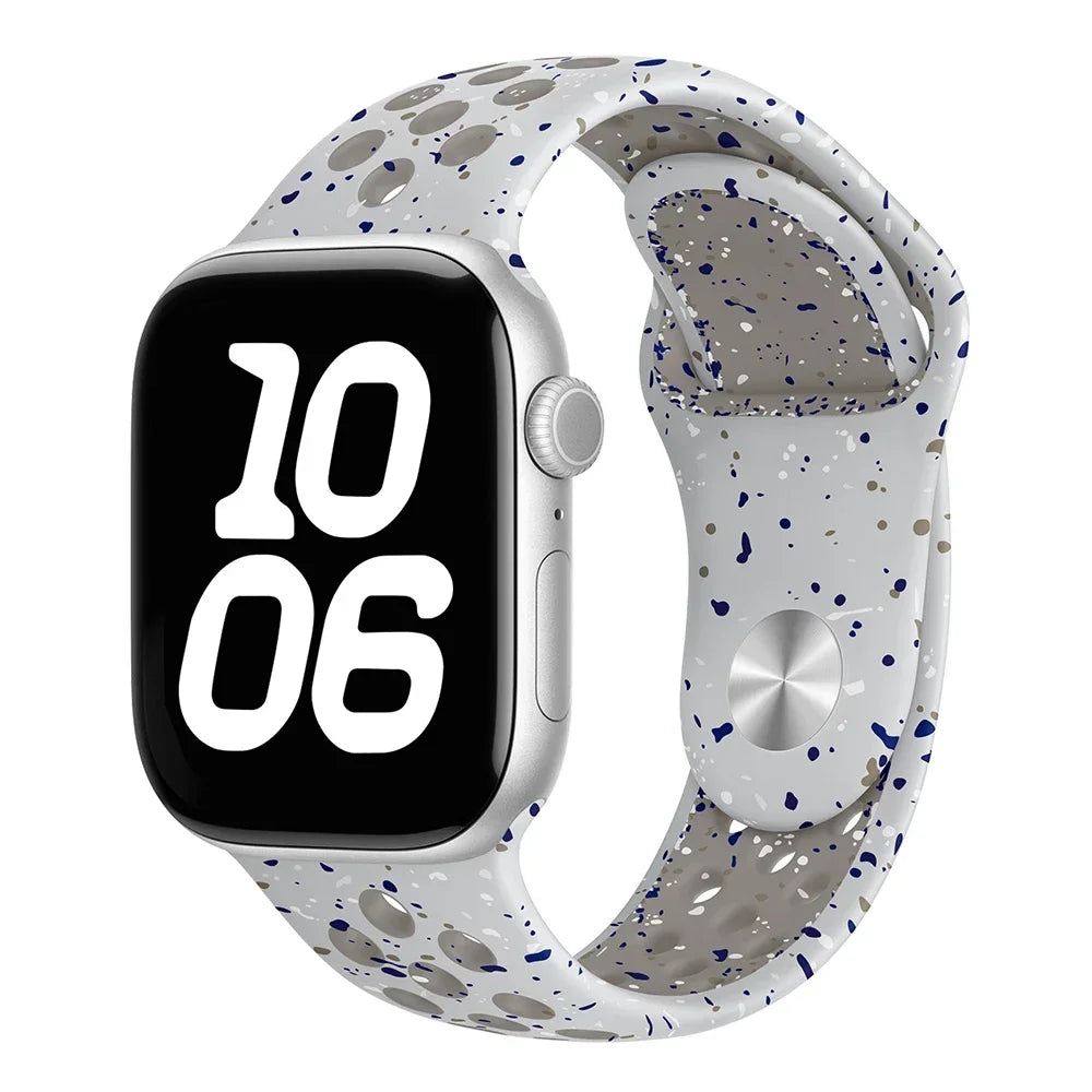 Silicone Strap For Apple Watch Band 46mm 44mm 42mm 45mm 41mm 40mm Ultra 3 2 49mm Bracelet Correa iWatch Series 11 10 9 8 7 SE 3