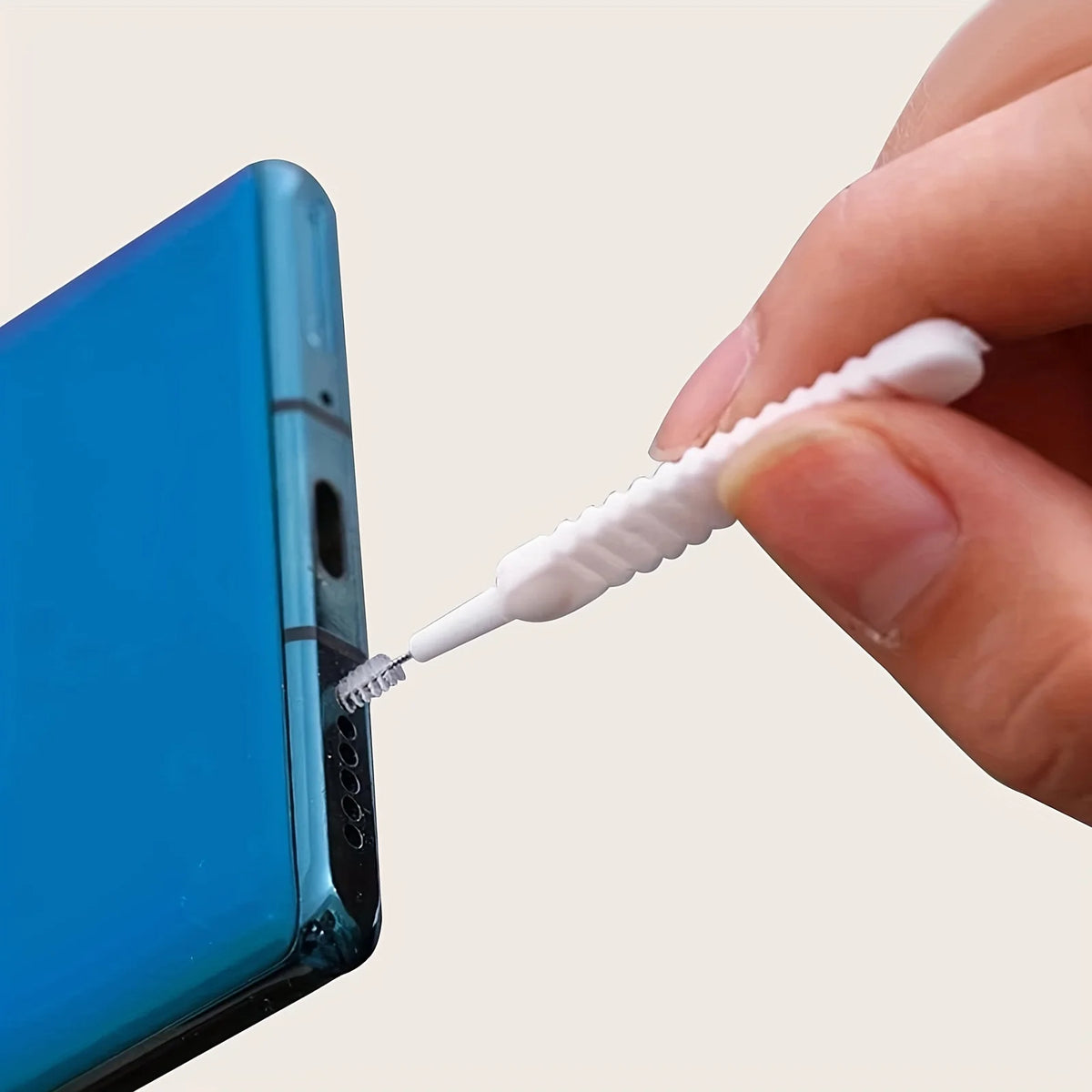 18PCS Universal Phone Charger Port Cleaner, Dustproof USB-C/Lightning Cleaning Brush Set Kit for iPhone SamsungCleaning Tools