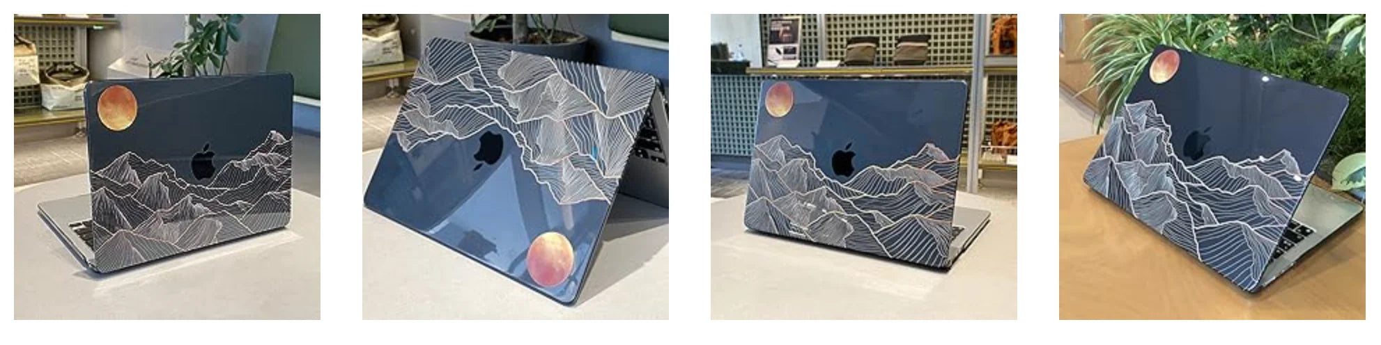 Creative Laptop Case For Macbook Neo 2026 Air13.3 A2337 Pro13.3 A2338 Pro14 A3112 Air13.6 A3113 Air15 Transparent Hard Shell